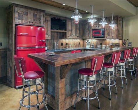 Top 50 Best Garage Bar Ideas - Cool Cantina Workshop Designs