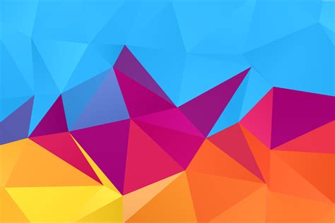 Abstract geometric background (vector) - PSDgraphics