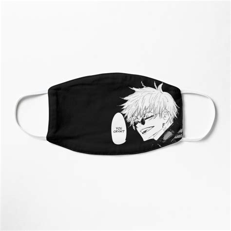 "SATORU GOJO SUPREMACY | JuJutsu Kaisen | YOU CRYING’? | Satoru Gojo" Mask by GasaiYoshi | Redbubble