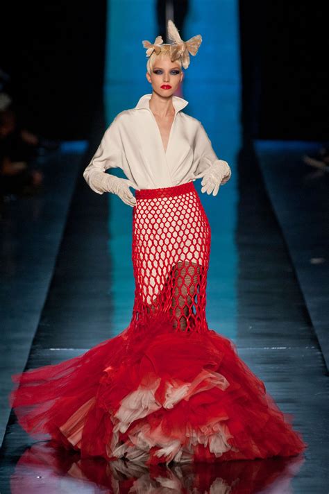 Jean Paul Gaultier Haute Couture Spring 2014 | Jean Paul Gaultier's Butterfly Effect | POPSUGAR ...