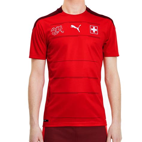 Switzerland national team Home soccer jersey 2020/21 - Puma – SoccerTracksuits.com