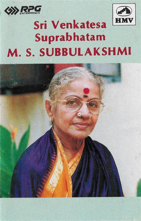 M.S. Subbulakshmi - Sri Venkatesa Suprabhatam (Cassette) | Discogs