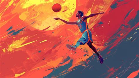 Basketball Player Shooting Background, Wind, People, Basketball Player Background Image And ...