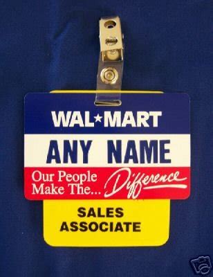 NEW WALMART/WAL-MART EMPLOYEE VEST UNIFORM XL & NAMETAG | #24307765