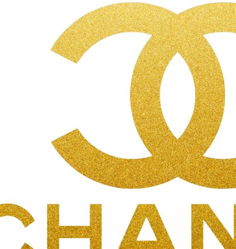 Printable Chanel Logo Gold - Draw-quack