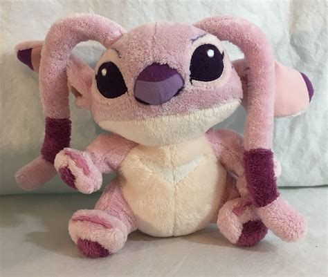 Disney Parks Pink LILO Angel Stitch Plush 8 inch stuffed animal toy # ...