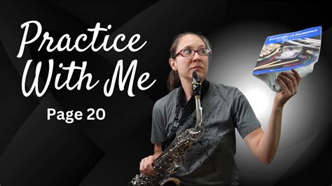 Standard Of Excellence Alto Sax BOOK 2 Page 20 | Exercises #88-#92 | Sax Practice With Me - YouTube