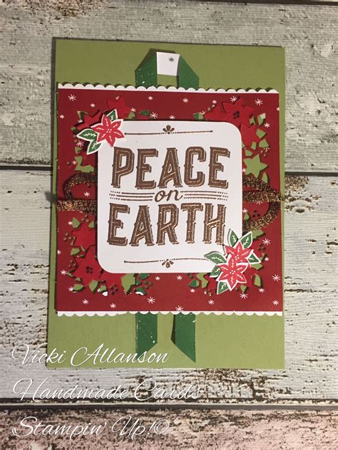 Carols for Christmas. Cased from Stampin Up Christmas Cards 2017 ...