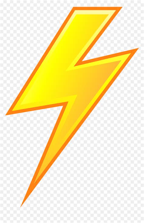 Transparent Yellow Lightning Bolt Png - Cartoon Lightning Strike Png ...