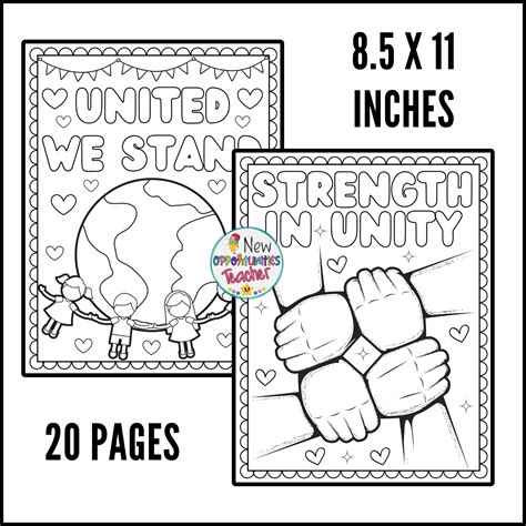 Bullying Prevention Month Coloring Pages - Anti- Bullying Coloring ...