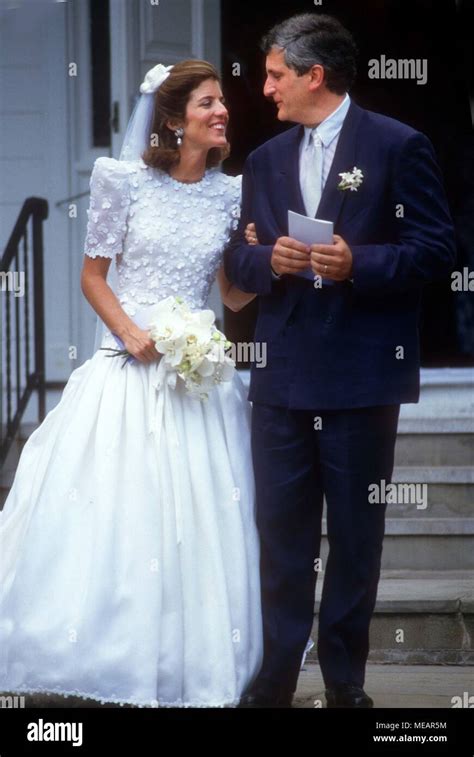 Caroline Kennedy Ed Schlossberg Wedding Stock Photo - Alamy