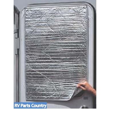 RV Reflective Door Window Cover Solar Door Shade