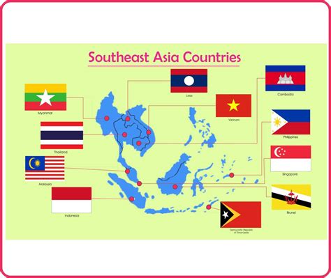 Flags of Southeast Asia-Asian Flags PDF – Montessoriseries