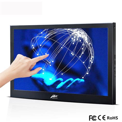 15.6" 1920x1080 IPS FHD Touchscreen Portable Gaming Monitor 10 Multi Touch Screen HDMI LCD ...