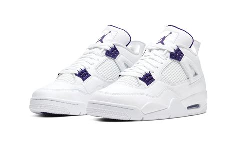 Official Look: Air Jordan 4 ‘Metallic Purple’ - Releases