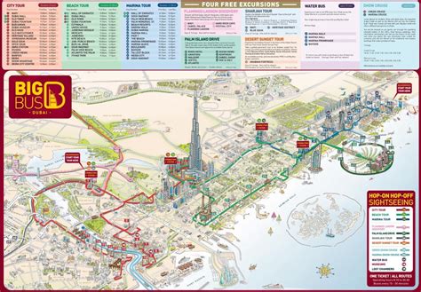 Dubai Tourist Attractions Map - Printable Map Of Dubai | Printable Maps