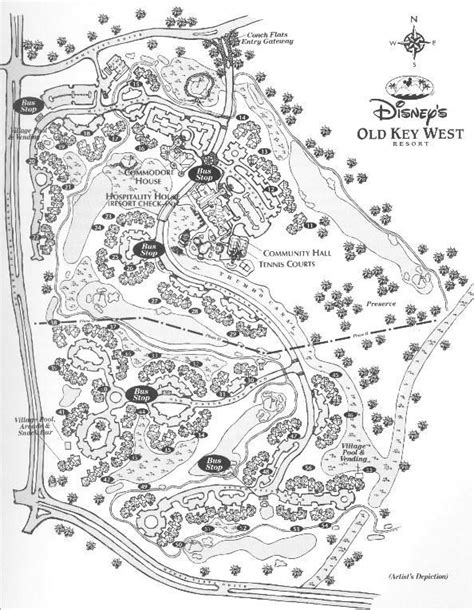 Disney Old Key West Resort Map - Maping Resources