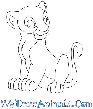 How to Draw Nala From The Lion King