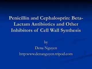 PPT - Beta-lactam antibiotics PowerPoint Presentation, free download - ID:604437
