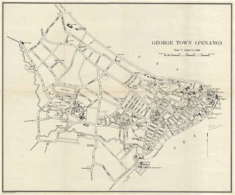 George Town (Penang).: Geographicus Rare Antique Maps