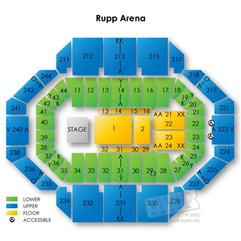 Rupp Arena Tickets - Rupp Arena Information - Rupp Arena Seating Chart