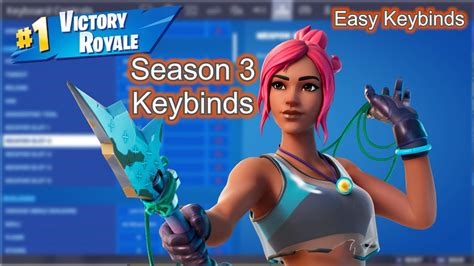 NEW *Amazing* Keybinds For Fortnite Season 3 -Keybinds For Beginners with Small Hands-Fortnite ...