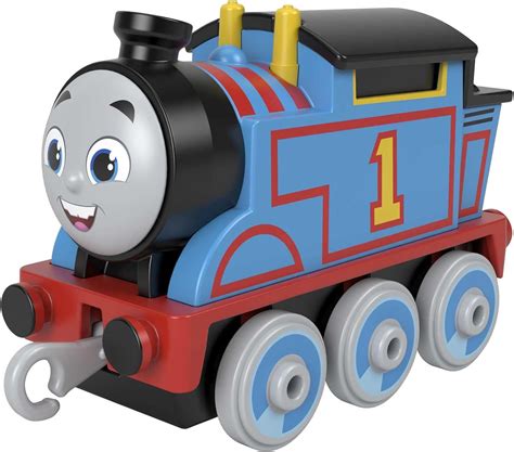 Thomas & Friends Toy Train, Thomas Diecast Metal Engine, Push-Along Vehicle for Preschool ...