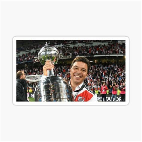 "Marcelo Gallardo" Sticker by jeremyantoniett | Redbubble