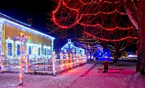 Upper Canada Village "Alight At Night" Christmas Lights Winter Getaway ...