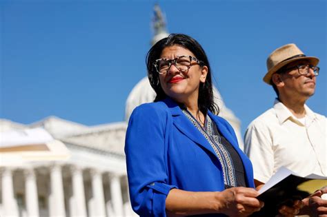 Rashida Tlaib ripped for Palestinian flag outside office amid Israel war