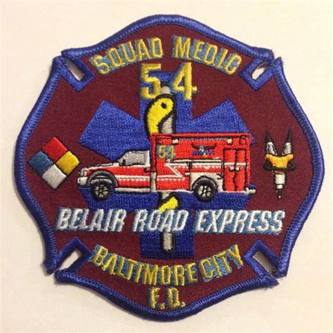 Baltimore City Fire Department Squad Medic 54