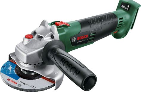 Bosch 06033D3100 Cordless Angle Grinder AdvancedGrind 18 (without Battery, 18 V System, in ...