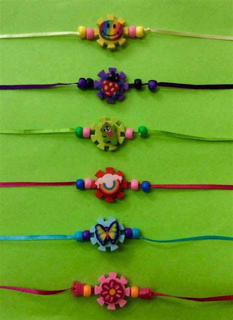 Kids Rakhi . #crafts2dio #rakhi for kids Crafts Hacks, Diy And Crafts, Handmade Rakhi Designs ...