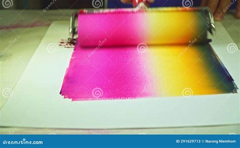 Use a Roller To Roll Back and Forth until the Colors Blend into Shades ...