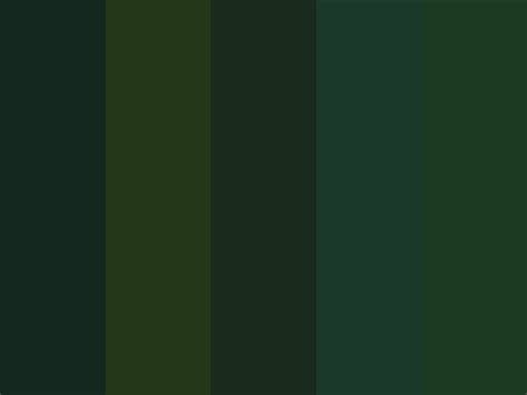 "Forest - Dark Greens" by gerar_dc | Green color pallete, Green palette, Forest green color