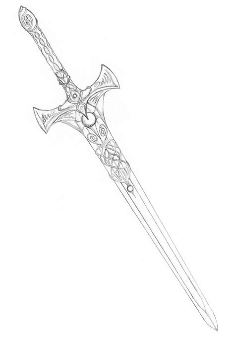 Celtic sword by Haardod on DeviantArt