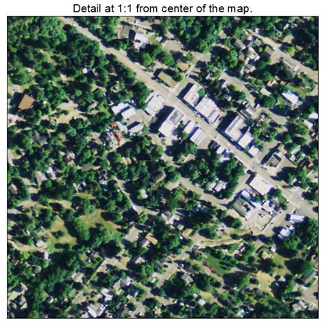 Aerial Photography Map of Jacksonville, OR Oregon