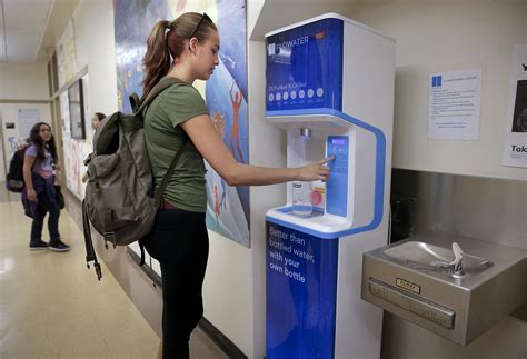 Schools buying water filters even though fountains are fine