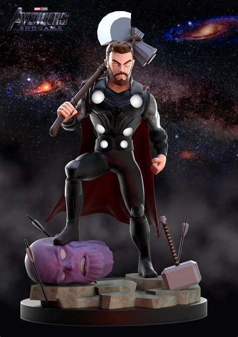 ArtStation - thor endgame