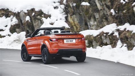 2017 Range Rover Evoque Convertible HSE (Color: Phoenix Orange) - Rear ...