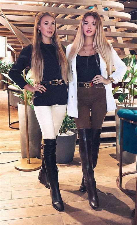 Lovely Casual Boots Outfits For Romantic Lunch Date | Women's High Boots Ideas For Fall Season ...