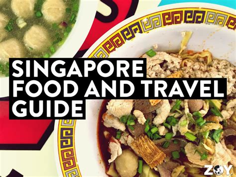 Itinerary of A Happy Tummy: A Food and Travel Guide of Singapore — Zoy To The World