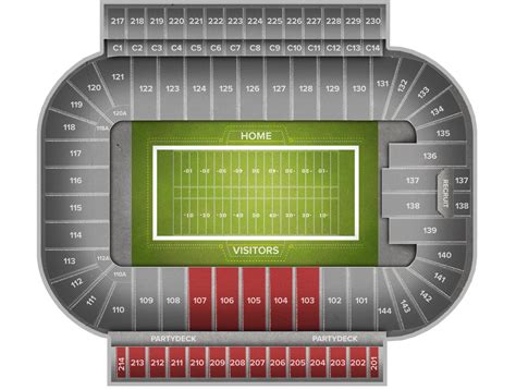 Rutgers Football Stadium Seating Chart : Rutgers Football Position ...