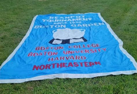 Beanpot Tournament Since 1992 Banner from Original Boston Garden