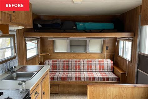 1982 Camping Trailer Redo for $500 - Before and After Photos | Apartment Therapy