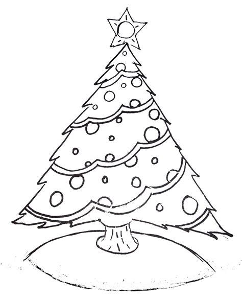 Free Printable Christmas Tree and Santa Coloring Pages - Adventures of Kids Creative Chaos