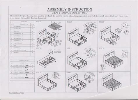 New Ikea Bed Frame assembly Instructions | @ROSS BUILDING STORE