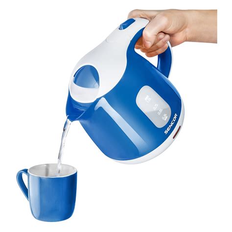 SENCOR SWK1012BL Small Electric Kettle, 1L, Blue - Walmart.com