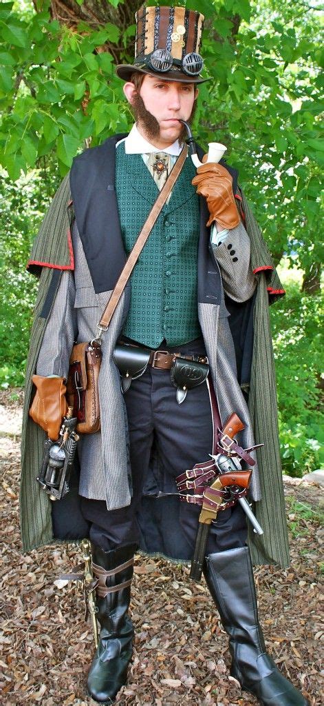 Steampunk fashion, Steampunk clothing, Steampunk men