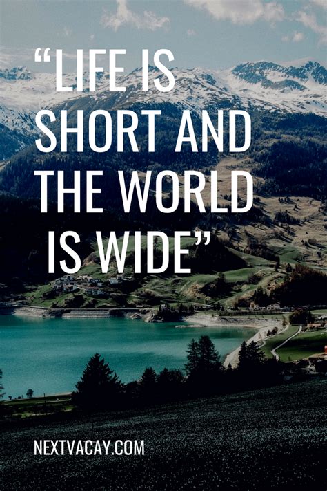 Short Travel Quotes - ShortQuotes.cc